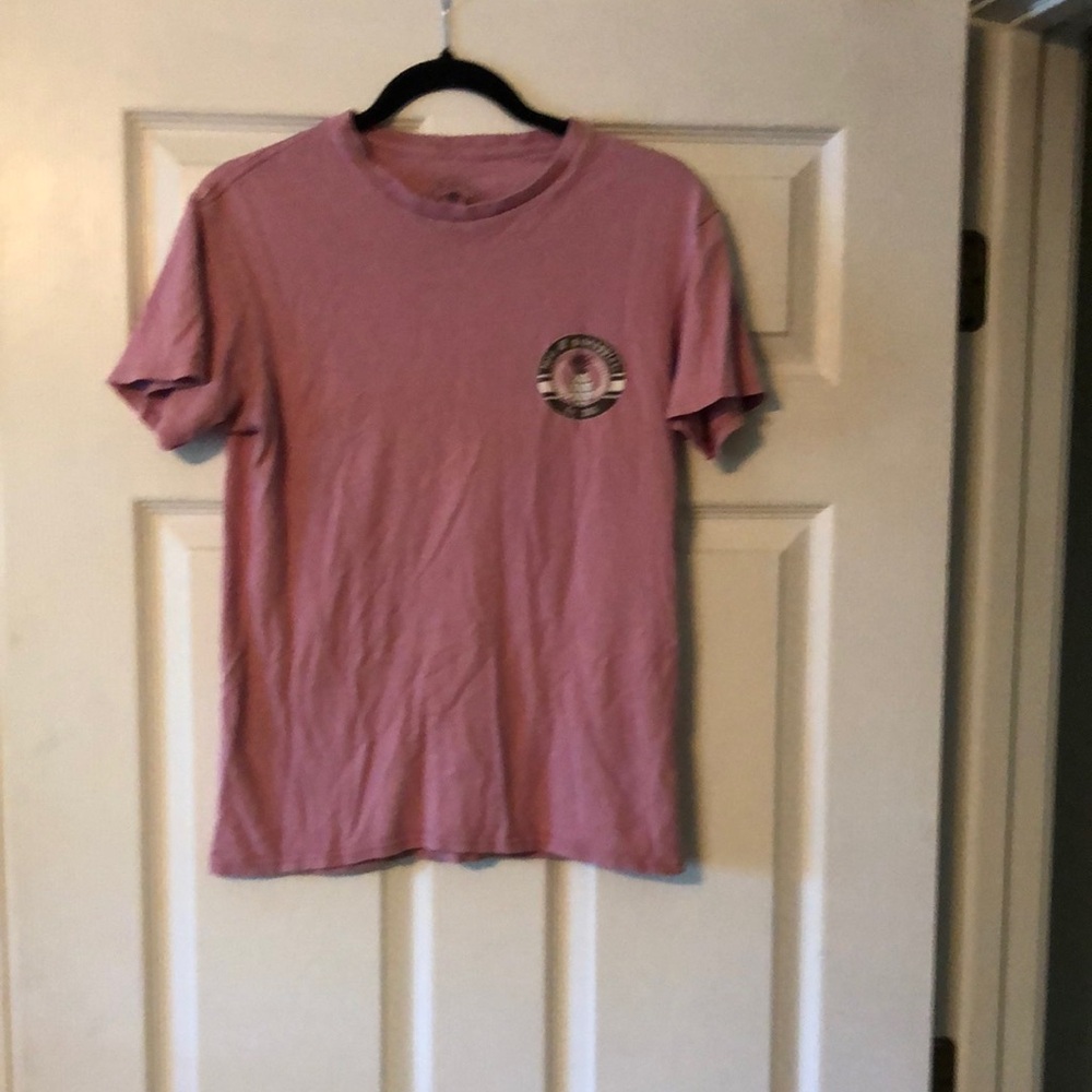 Love and pineapple t-shirt pinkish mauve Sz s
